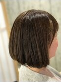 手間いらずの内巻きボブ