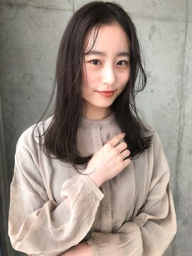 アコロン(acoron) 【20代・新社会人】小顔カット×黒髪×透明感イルミナカラー