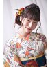 【全員】電話予約限定☆卒入学式、七五三に♪ ヘアセット+訪問着着付け￥13700