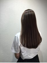 エイム ヘア デザイン 町田店(eim hair design)&nbsp;ぴったり♪ラベンダーアッシュ/ストレートロング/髪質改善/町田
