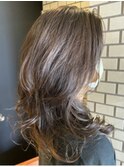 くびれヘア×メルティカラー