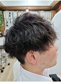ツイストスパイラルパーマ。