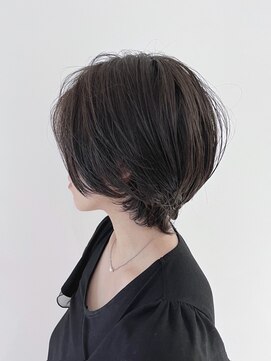 サルファ ヘアデザイン 名古屋 丸の内(S.ALPHA HAIR DESIGN) 暗髪ショート