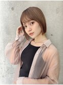 【春日美月】ボブならこれ！圧倒的人気★切りっぱなしボブ