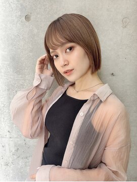ロンド 銀座(Lond) 【春日美月】ボブならこれ！圧倒的人気★切りっぱなしボブ