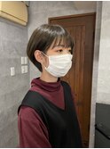 顔まわりから作るshort Bob☆