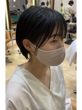 モリオ フロム ロンドン イオンモール 熊本店(morio FROM LONDON) 【morio熊本】黒髪ショート/ナチュラル.k