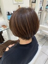 エクリフルール(equri fleur) 【目黒】丸みショート/ショートボブ