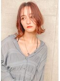 こなれ巻き髪ベージュスタイル