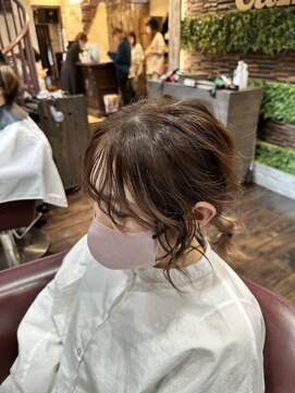 ヘアー クリエイト カルバリ(HAIR CREATE Calbari) ゆるふわ編み下ろし