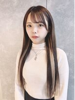 ガルボヘアー 名古屋栄店(garbo hair)&nbsp;#プルエクステ#インナーカラー#ベージュ#10代#20代#名古屋