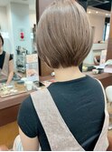大人可愛い20代30代40代丸みとくびれショートボブ◎