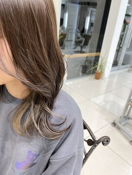 フォルテ 中田店 【イヤリングカラー】ナチュラルベージュ