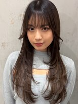 ロンドヴァリー 渋谷店(Lond vallee)&nbsp;ロングでも長さ変えず、スタイルチェンジ