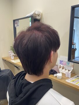 アルター(aL ter) メンズウルフ×レッドブラウン【アルター鎌取店　今吉】