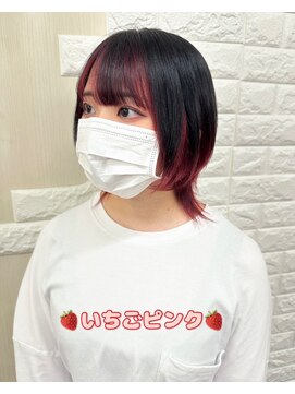 ミウミウヘア(miu miu hair) いちごピンク♪