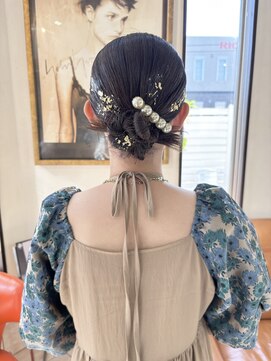 コレット ヘアー 大通(Colette hair) カチモリタイトアレンジ .-*。