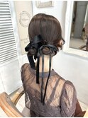 ボブお団子タイトアレンジ