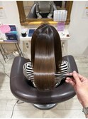 メテオトリートメントで柔らかさ艶髪に！