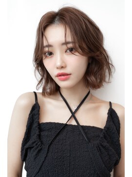 エースハバナ 渋谷(1 HAVANA) チョコグレージュ/20代30代大人かわいい/ミディアムレイヤー