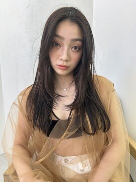 サロンドミルク 原宿(salon de MiLK) 髪質改善ロングレイヤー　(原宿/レイヤーカット/髪質改善)