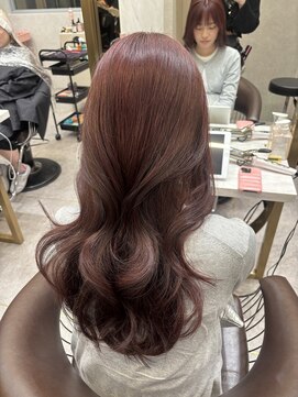 ロンド レア 天神大名店(Lond Le’a) イメチェン/美髪/ブルーブラック/ホワイトブロンド/ブリーチなし