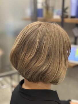 アシャベース 芦屋(asha VaSE) 20代30代40代◇丸みショートボブ/透明感カラー/ミニボブ