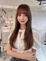 ハオ(hao)&nbsp;【hao渋谷】アッシュグレージュ×ワンカールラフスタイル