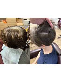 【N.(エヌドット)ルフレカラー】 でグレイヘアでもファッションカラーのような透明感◎ 高発色、手触りUP！