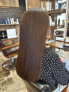 ヘス(HES) 30代/40代/50代艶髪ストレートロング