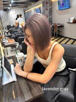 ラピス 大阪アメ村店(Lapis)&nbsp;大人気艶ラベンダーグレージュ