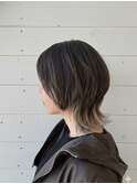 ウルフ×インナーカラー