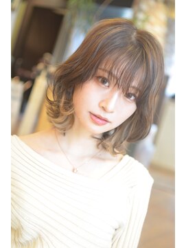 マービー 南浦和(mavie) mavie キュートなのに色っぽく見せるミディアムヘア♪