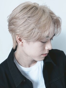 サンクマーケット 渋谷(cinq MARKET) 渋谷メンズケアブリーチホワイトブロンドミルクティーベージュ◆