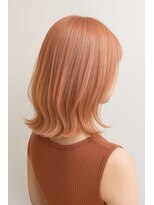 ミー 岡崎(mii)&nbsp;miiピーチベージュ[岡崎/稲熊/ブリーチ/デザインカラー]