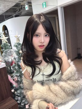 ヴェイ(VEYY.) ハッシュレイヤーのフォワード巻き ×コリアンブラック