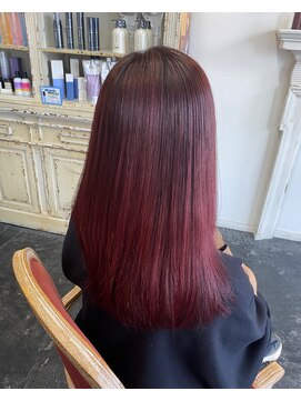 セットアップ 倉敷中庄店(SET-UP) ワインレッドカラー大人ガーリー