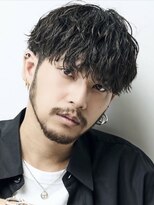 フィフス 栄(fifth) ツイストスパイラルパーマ波巻きスパイラルパーマメンズマッシュ