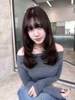 リリー(Lilley) 【本松美咲】ミディアムレイヤー×顔周り