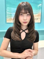 オーロ 塚口店(ORO) 韓国風くびれミディ×シースルーバング