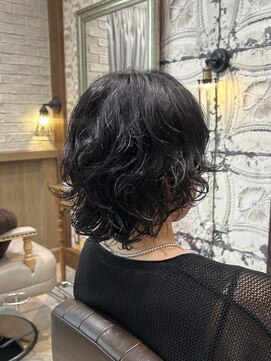 ザザ シンジュク(ZA/ZA shinjuku) 大人の抜け感ボブパーマ