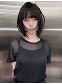 レイヤーボブ ショートハッシュ