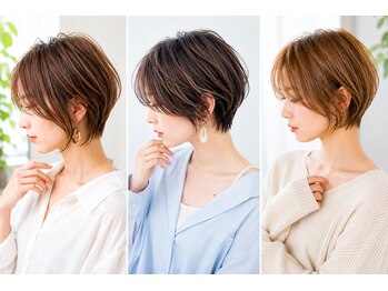 アドラーブル 長岡新保店(adorable)の写真/ミリ単位まで計算されたカット技術が◎ "似合わせ×トレンド"を取り入れ、あなたに合った可愛いを創る★