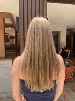 hair&relax salon UMI ベージュブロンド