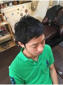 無造作ヘアー