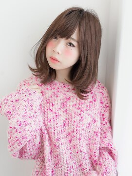 ヘアールーム ラウレア(hair room Laule'a) フェミニン☆ミディ