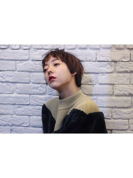 グルグル 本八幡店(GULGUL) ピンクベージュ ベリーショート アッシュベージュ 本八幡