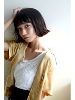 ミラバイグリーン(Mira by green)&nbsp;ジグザグバング×ワンレン【似合わせカット】 05