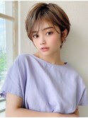 LallYou　錦糸町　韓国レイヤーカットミルクティーブラウン