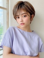 アフロート エル 錦糸町(AFLOAT L) LallYou 錦糸町 韓国レイヤーカットミルクティーブラウン